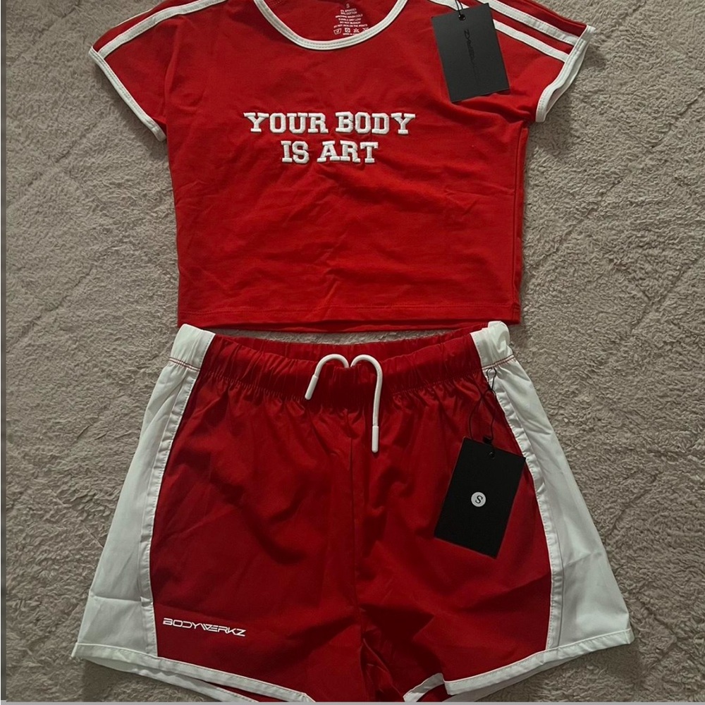 Bodywerkz shorts & tee set